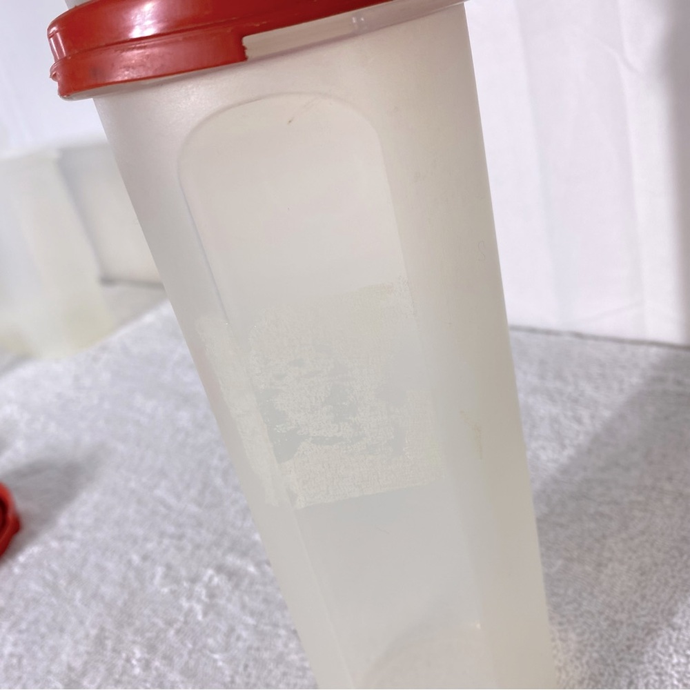 Tupperware Modular Mates Set with Red Lids 8pc - Picture 9 of 16